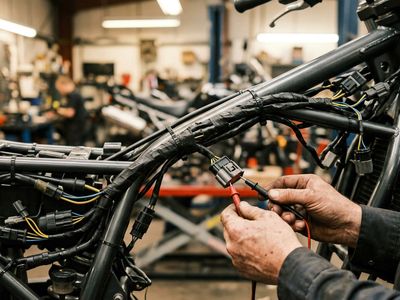 Le faisceau électrique d'une moto : rôle, pannes, diagnostic et réparation